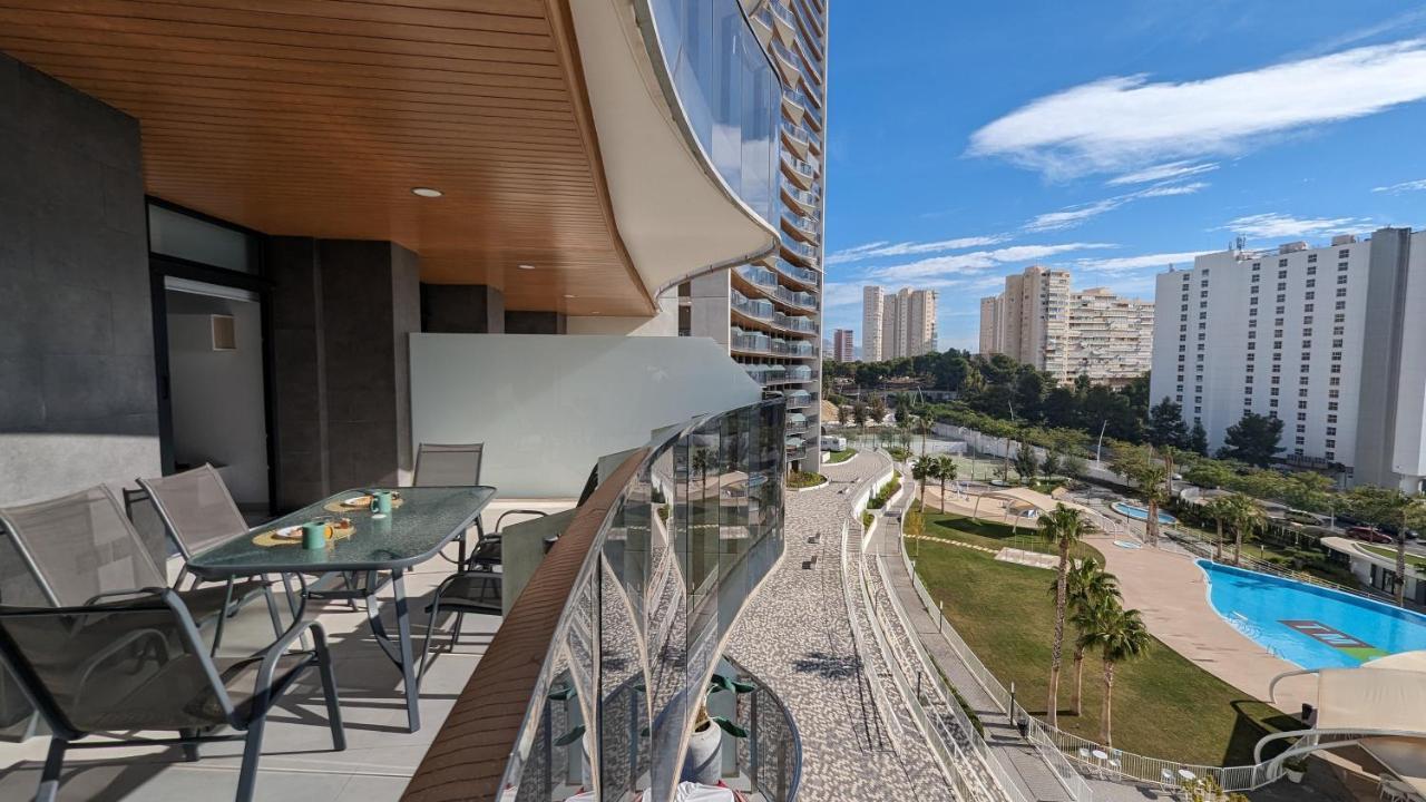Sunset Waves Lovely Apartment 貝尼多姆 外观 照片
